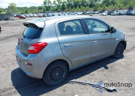 2018 Mitsubishi Mirage Es from USA, damaged, VIN ML32A3HJ5JH007570